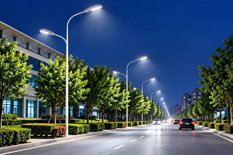 LED道路照明改造后LED道路灯照明