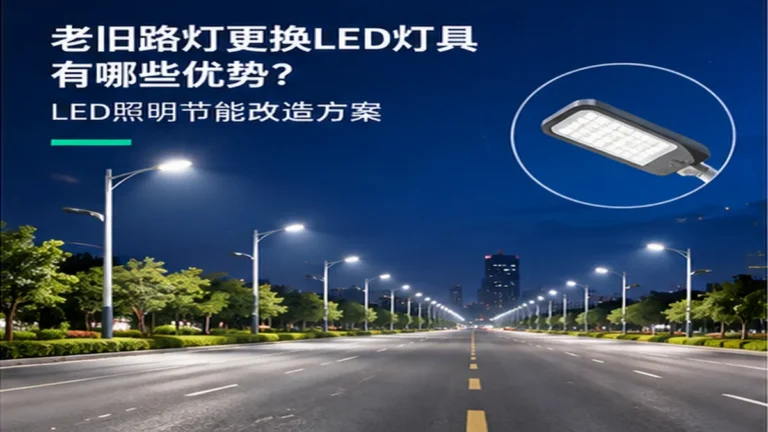老旧路灯LED改造