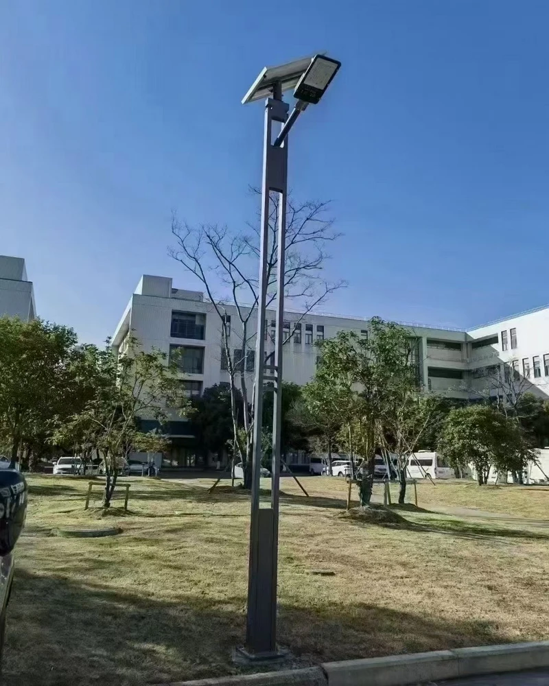公共区域太阳能路灯照明工程实拍