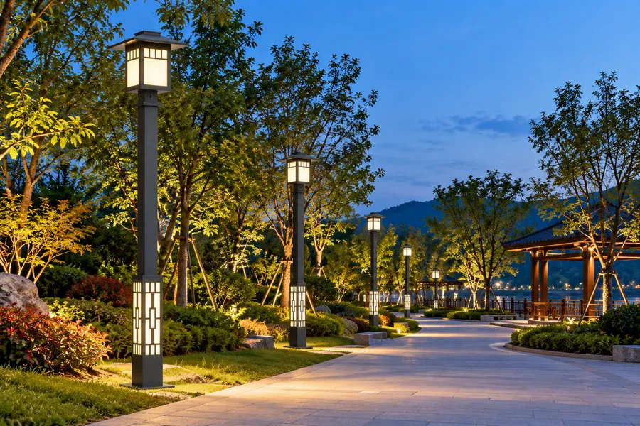 庭院灯公园景区步道照明应用场景