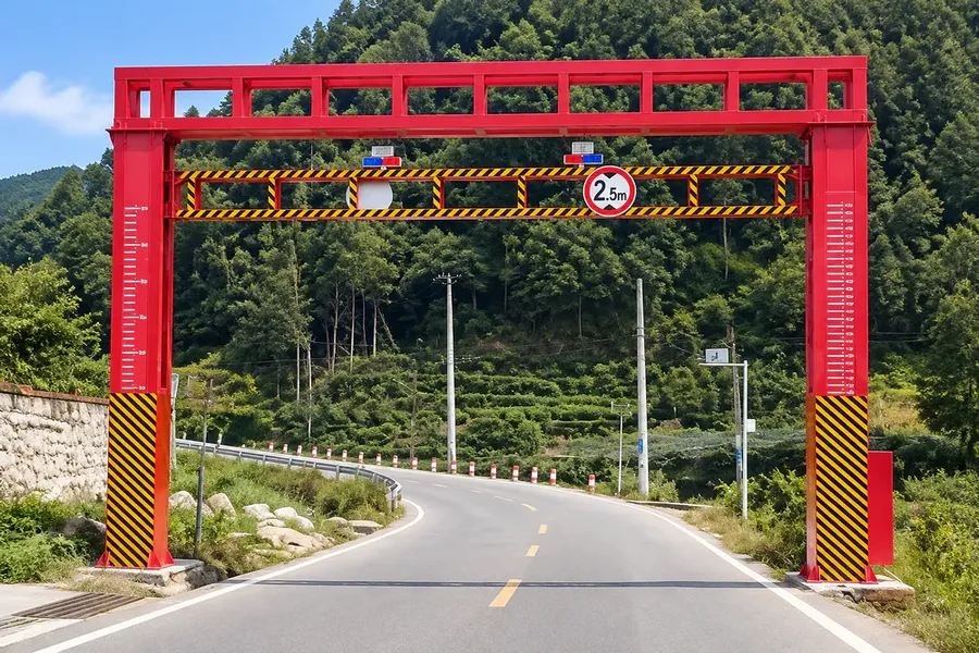 山区道路限高龙门架（车辆高度限制设施）
