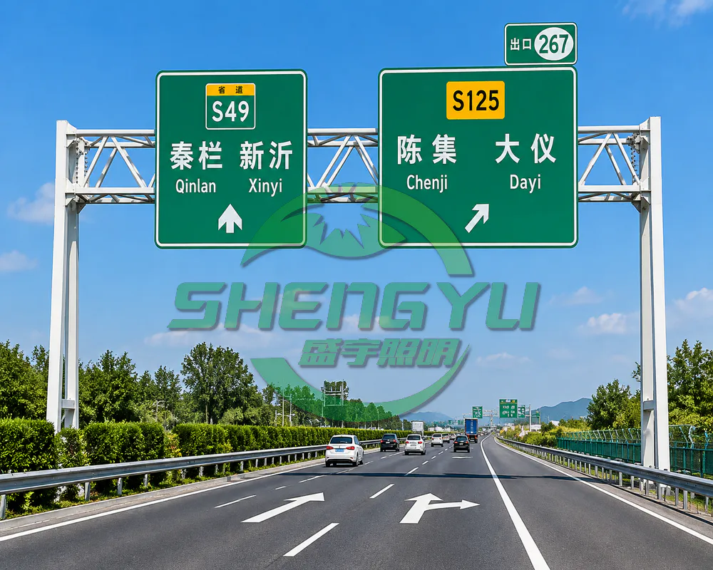 高速公路出口方向标志龙门架（道路指示牌安装）