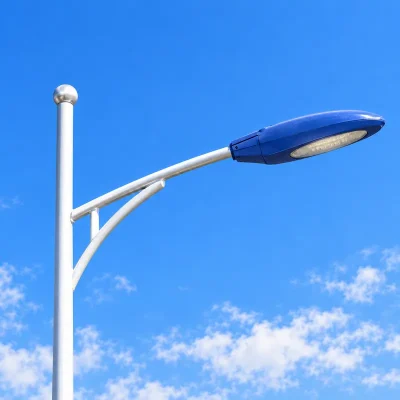市电路灯太阳能改造前原有路灯