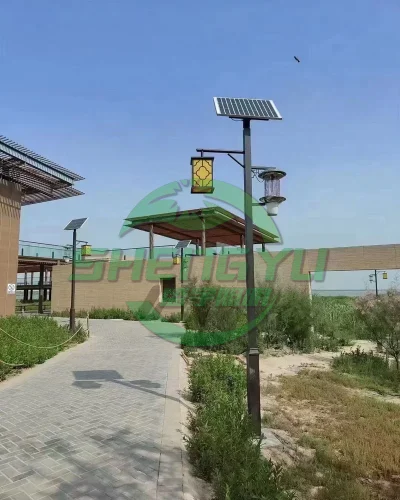 太阳能庭院灯 T08 产品展示