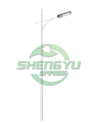 单臂路灯杆A05款式，道路照明灯杆产品展示