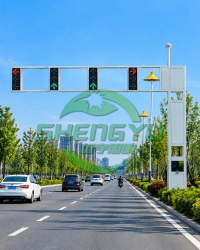 定制框架式交通信号杆工程案例
